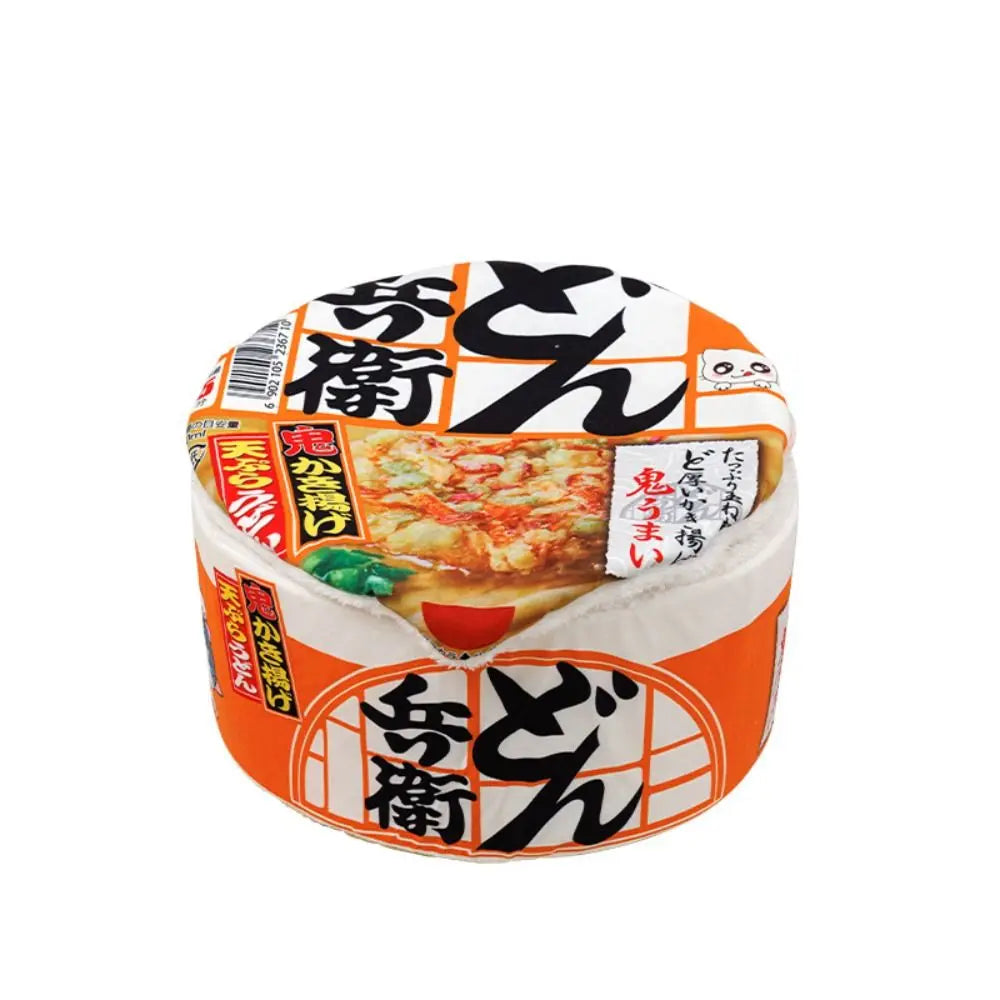 Noodle Cup Pet Bed – Cozy Plush Cat & Dog House, Washable