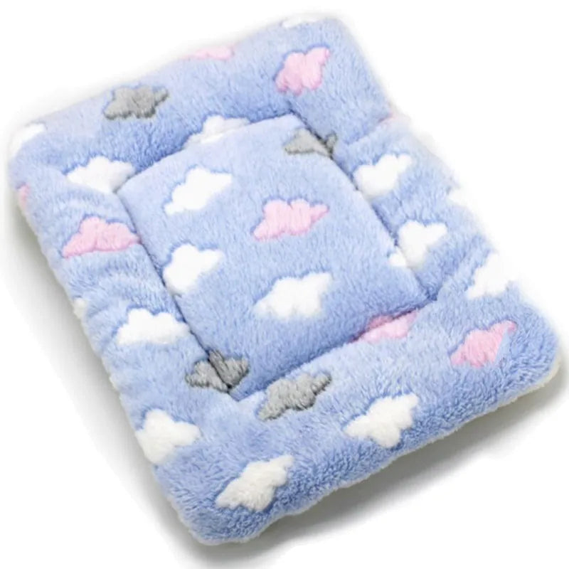 Soft Cat & Dog Bed Mat – Warm Plush Pet Sleeping Pad