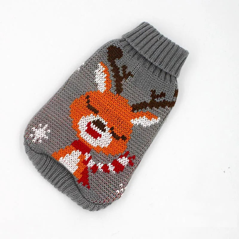 Christmas Dog Sweater – Winter Knitwear