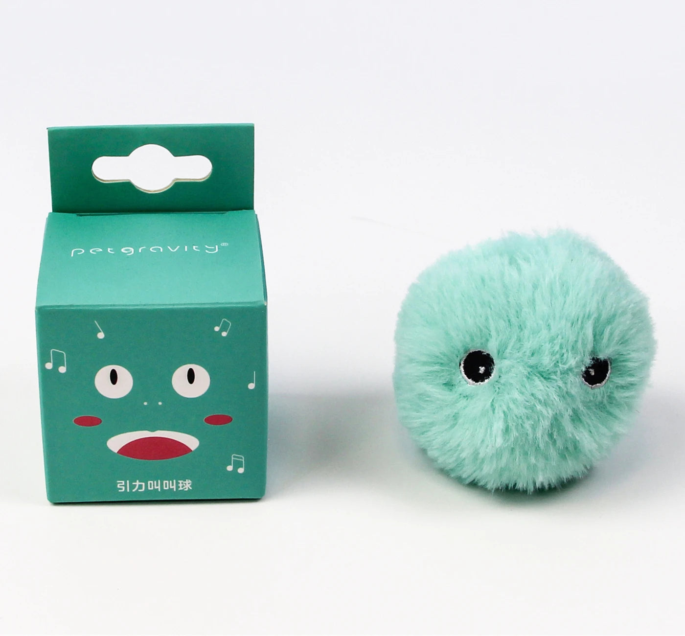 Smart Plush Sound Cat Ball – Interactive Electric Catnip Toy with Touch Sensor & Funny Animal Design