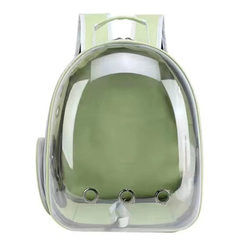 Pet Carrier Backpack – Transparent Space Capsule for Cats & Dogs