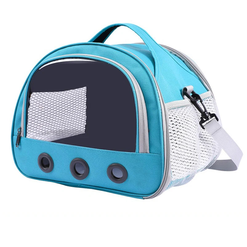 Portable Pet Travel Bag – Small Animal Carrier for Cats, Dogs & Hamsters