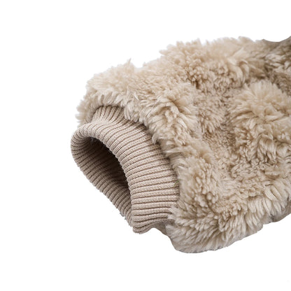 Winter Pet Jumpsuit – Soft Fleece Pajamas for Dogs & Cats