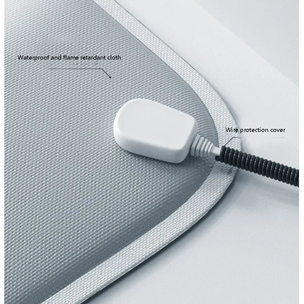 Electric Heating Pad for Pets – Waterproof Warm Bed Mat for Dogs & Cats