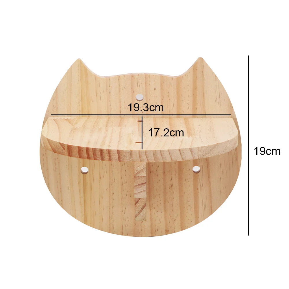 Wall-Mounted Cat Furniture – Wooden Climbing Shelves, Hammocks & Scratching Posts