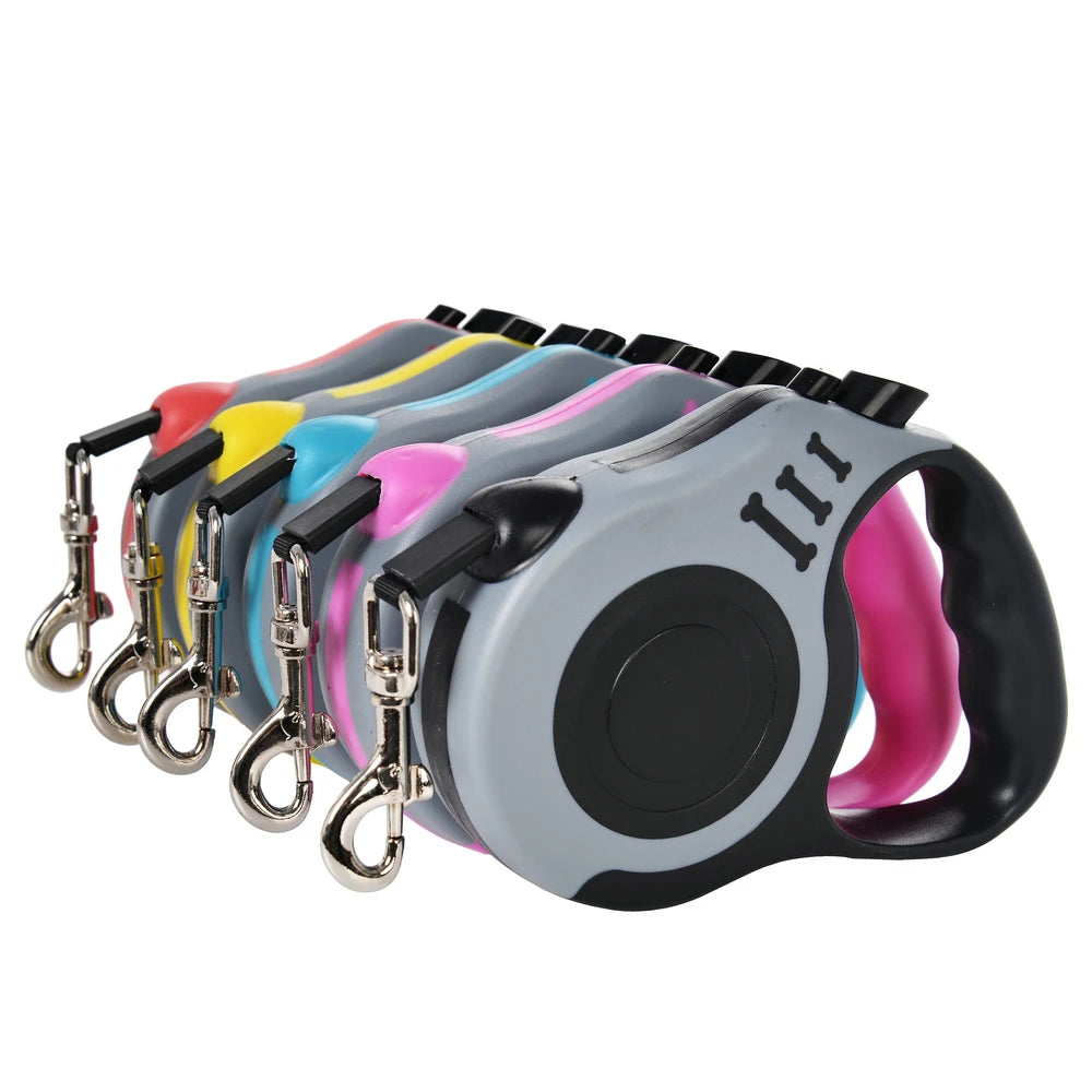 retractable dog leash 3m 5m small dogs cats