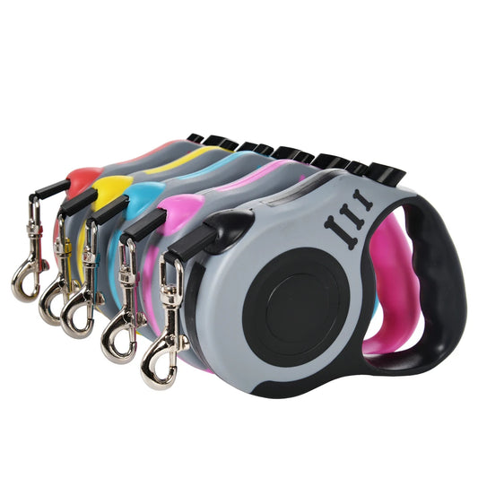 retractable dog leash 3m 5m small dogs cats