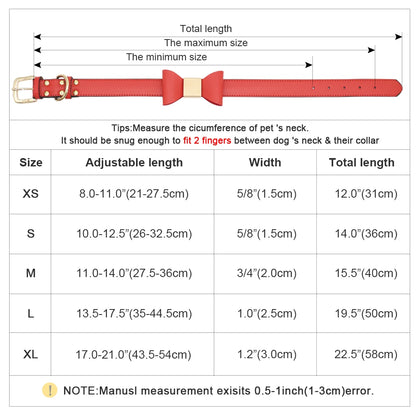 Personalized Dog Collar with Engraved Name Tag – Adjustable PU Leather Collar for Dogs & Cats