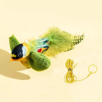 Plush Bird Cat Toy – Interactive Sounding Bird Toy for Cats (Durable & Fun)