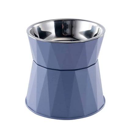 Non-Slip Elevated Cat & Dog Bowl – Stainless Steel Raised Feeding Bowl