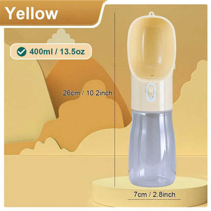 Leakproof Dog Water Bottle – Portable Travel Dispenser