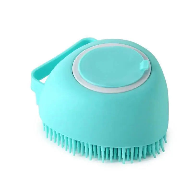 Pet Bath Brush – Silicone Grooming & Massage Tool