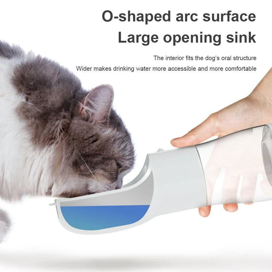 Leakproof Dog Water Bottle – Portable Travel Dispenser
