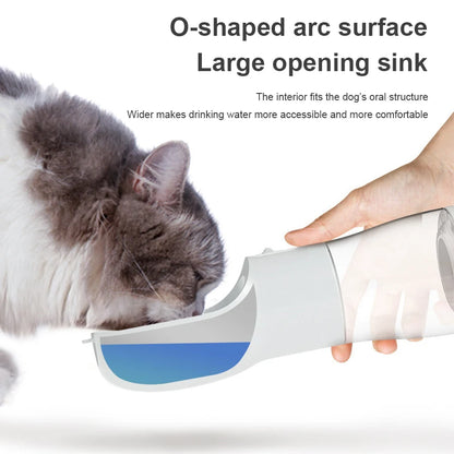 Leakproof Dog Water Bottle – Portable Travel Dispenser