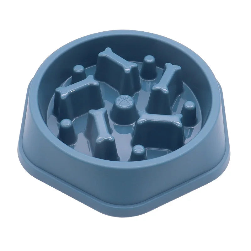 Slow Feeder Dog Bowl – Anti-Gulping Non-Slip Pet Dish