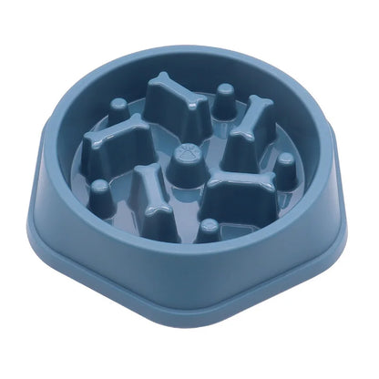 Slow Feeder Dog Bowl – Anti-Gulping Non-Slip Pet Dish