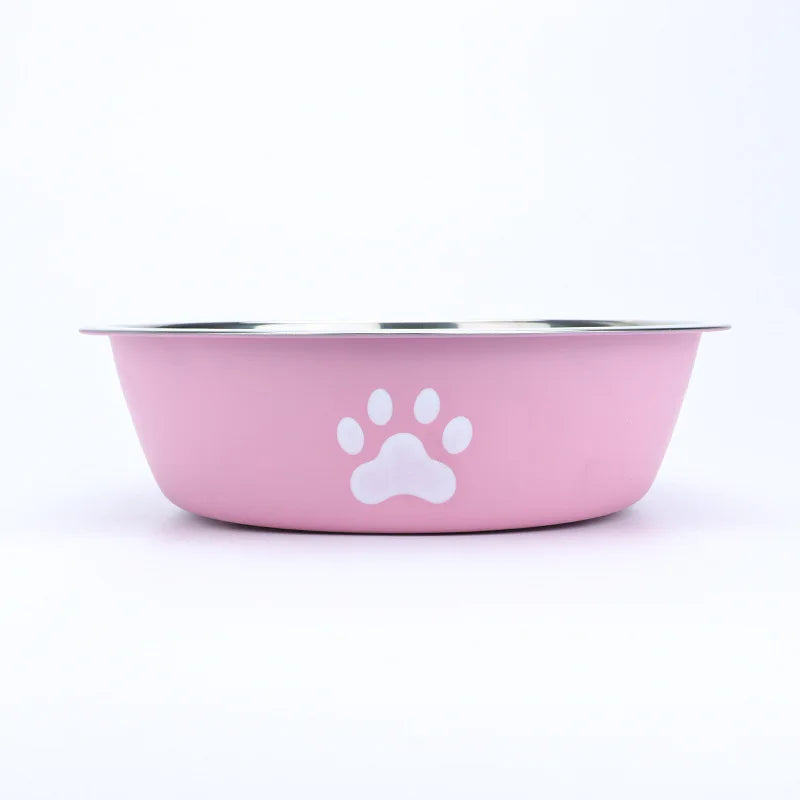Stainless Steel Dog Bowl – Non-Slip Pet Feeding Basin