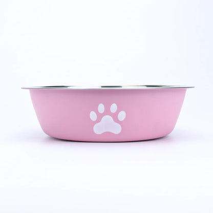 Stainless Steel Dog Bowl – Non-Slip Pet Feeding Basin