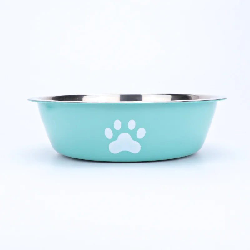 Stainless Steel Dog Bowl – Non-Slip Pet Feeding Basin