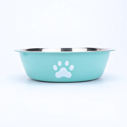 Stainless Steel Dog Bowl – Non-Slip Pet Feeding Basin