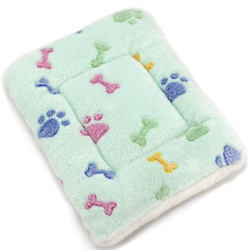 Soft Cat & Dog Bed Mat – Warm Plush Pet Sleeping Pad