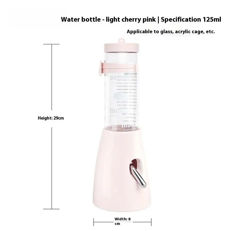 2in1 Hamster Feeder & Water Dispenser – Leakproof, Large Capacity