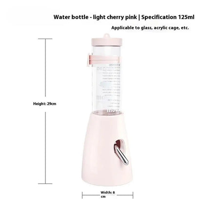 2in1 Hamster Feeder & Water Dispenser – Leakproof, Large Capacity