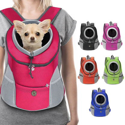 double shoulder pet backpack breathable