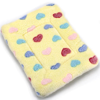 Soft Cat & Dog Bed Mat – Warm Plush Pet Sleeping Pad