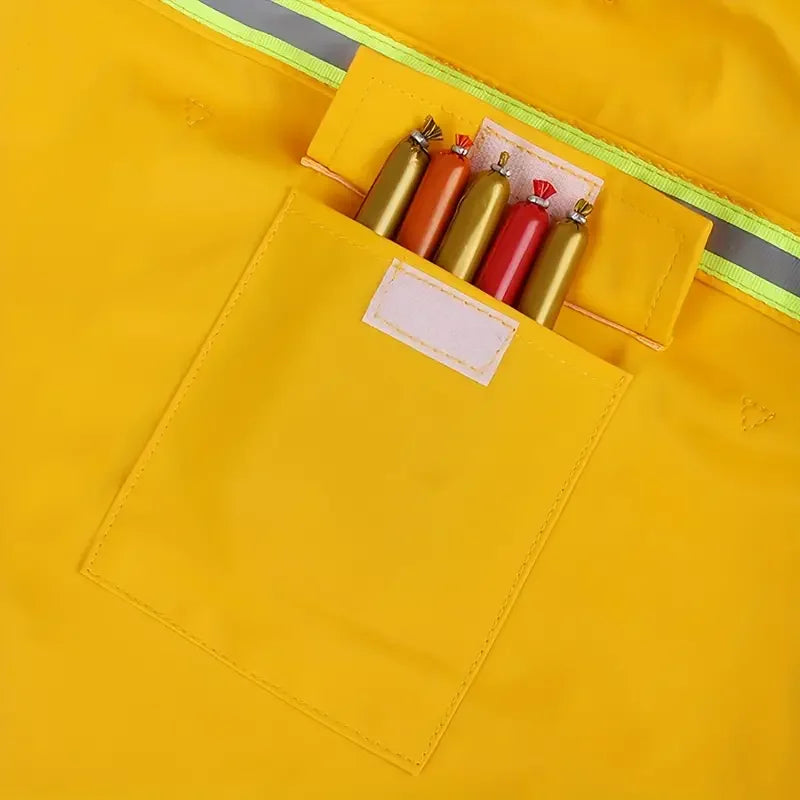 Lightweight waterproof dog jacket with hood