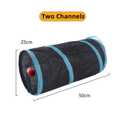 Foldable Cat Tunnel – Interactive Play Toy for Cats