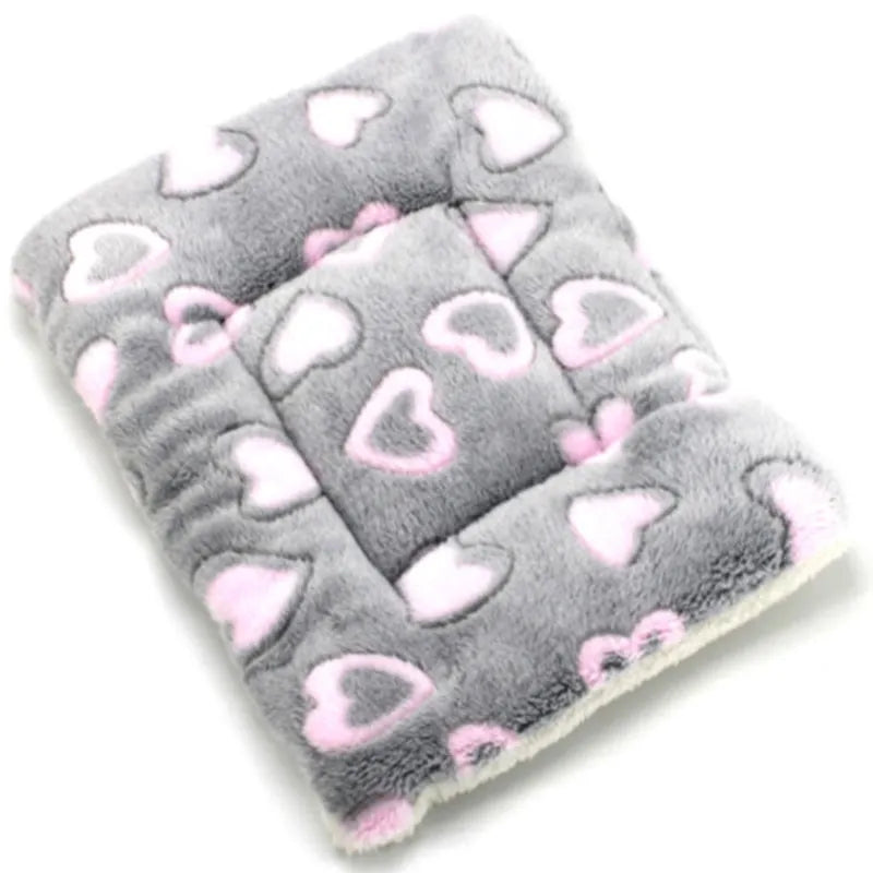 Soft Cat & Dog Bed Mat – Warm Plush Pet Sleeping Pad