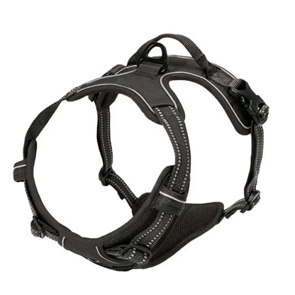 No Pull Dog Harness – Front Clip & Reflective