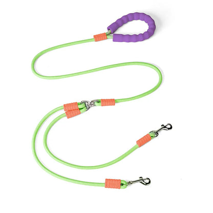 1.5m Pet Double Leash – Durable 2 Way Coupler Rope