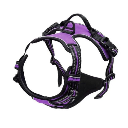 No Pull Dog Harness – Front Clip & Reflective