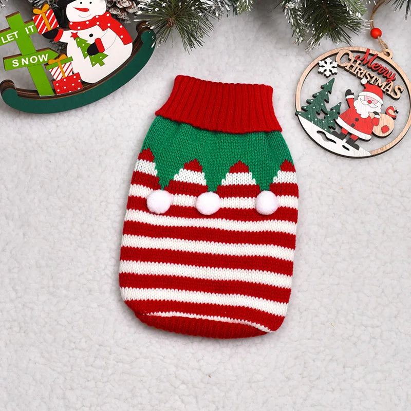 Christmas Dog Sweater – Winter Knitwear