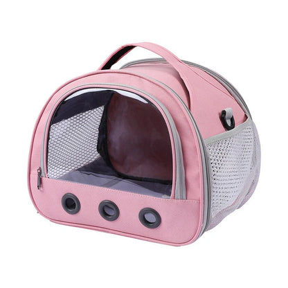 Portable Pet Travel Bag – Small Animal Carrier for Cats, Dogs & Hamsters
