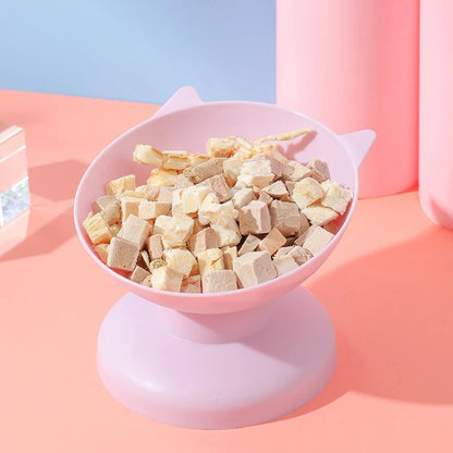 Elevated Pet Bowl – 45° Tilt Cat & Dog Feeding Bowl