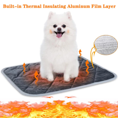 Self-Heating Pet Pad – Thermal Bed for Dogs & Cats