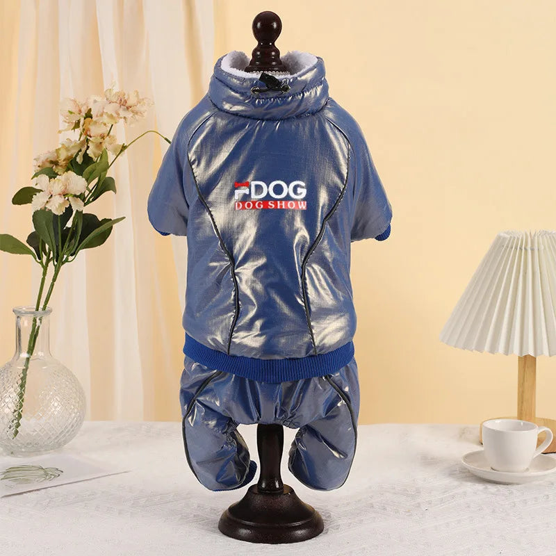 Winter Dog Coat – Warm Cotton-Padded Jacket for Small & Medium Dogs