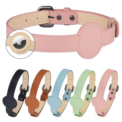 Apple AirTag Pet Collar – Waterproof Anti-Lost Tracker Holder
