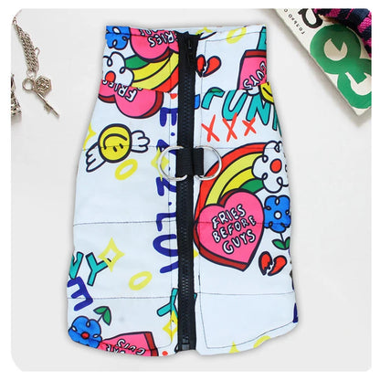 Waterproof Dog Jacket – Fashion Coat for Large Dogs