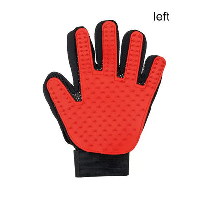 Pet Grooming Glove – Deshedding & Massage Glove for Cats & Dogs – Left or Right Hand