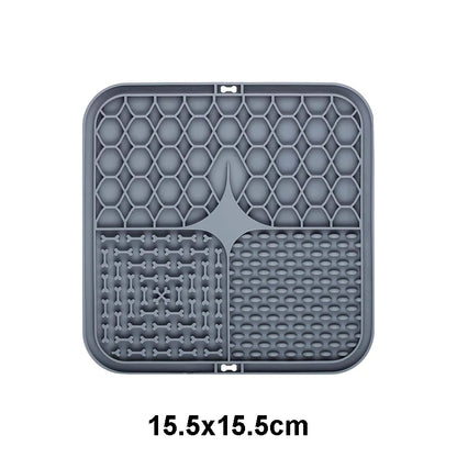 Pet Lick Silicone Mat – Slow Feeder for Dogs