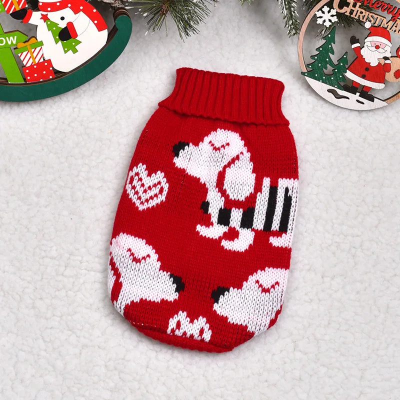 Christmas Dog Sweater – Winter Knitwear