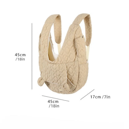 Pet Carrier Chest Bag – Large Capacity Backpack
