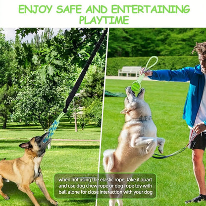 Dog Rope Toys Set – 3pcs Interactive Training Pack
