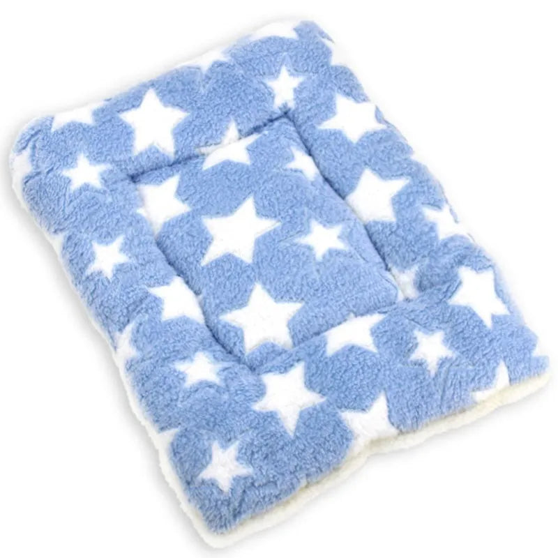 Soft Cat & Dog Bed Mat – Warm Plush Pet Sleeping Pad