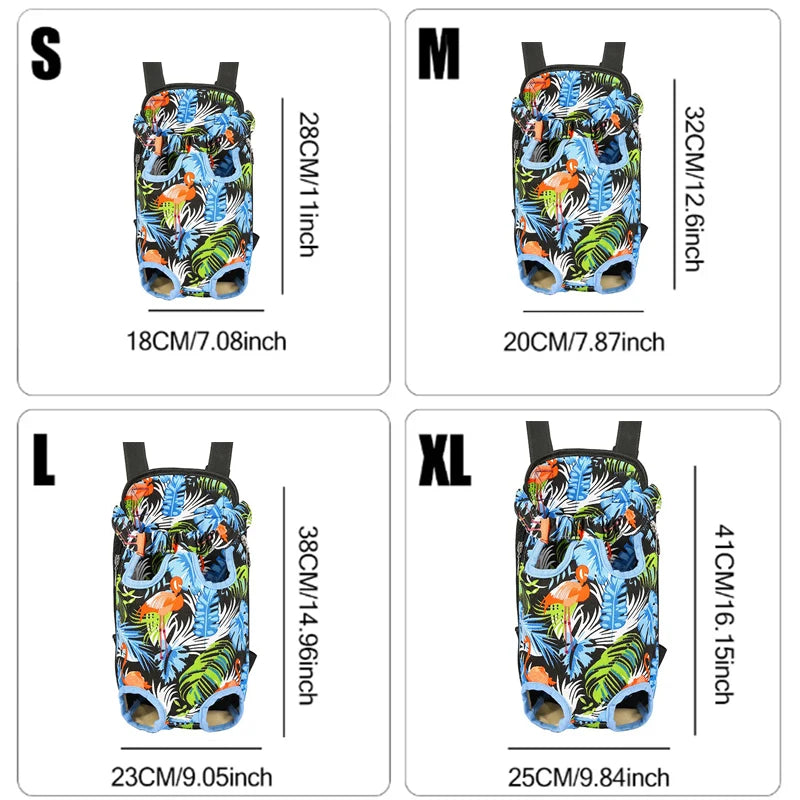 Camouflage style shoulder pet carrier backpack