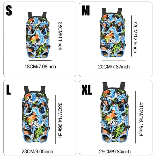 Camouflage style shoulder pet carrier backpack